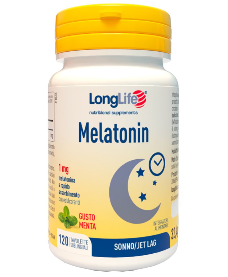 LONGLIFE MELATON 1MG MENTA 120TA LONGLIFE MELATON 1MG MENTA 120TA