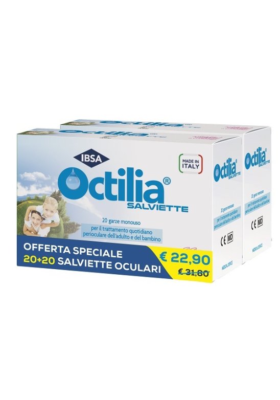 OCTILIA SALVIETTE BIPACK 20+20