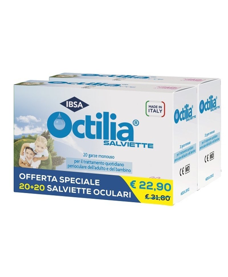 OCTILIA SALVIETTE BIPACK 20+20
