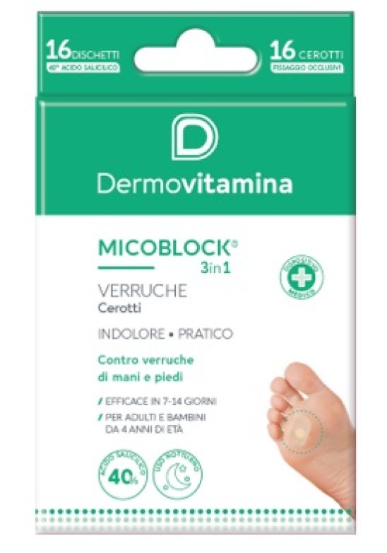 DERMOVITAMINA MICO VERRU PATCH