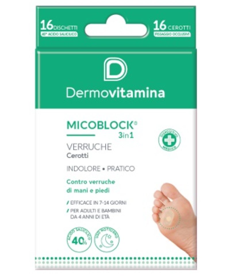 DERMOVITAMINA MICO VERRU PATCH