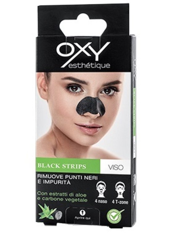 OXY BLACK STRIPS 8PZ