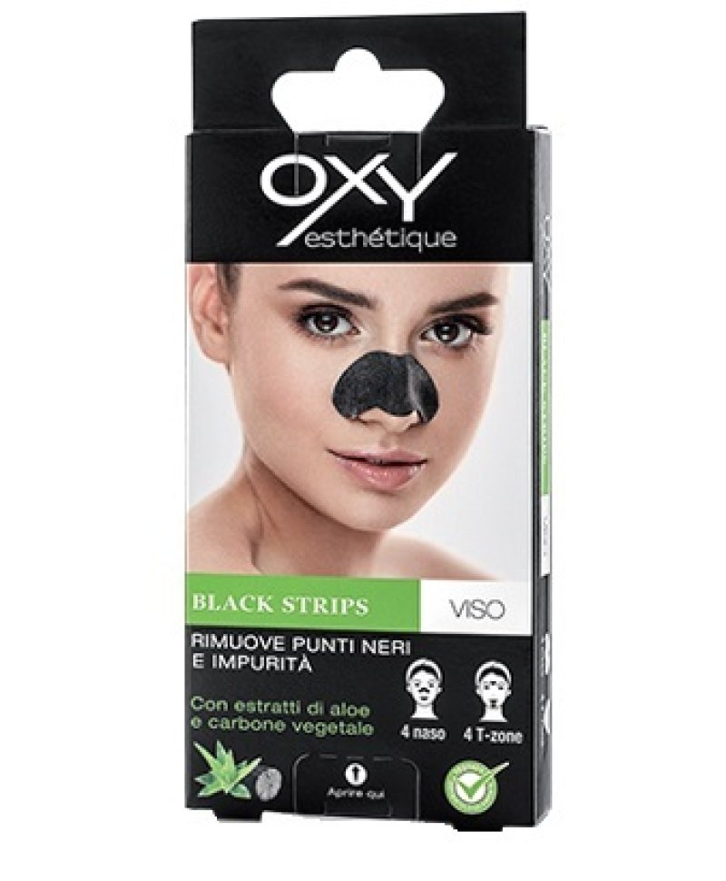 OXY BLACK STRIPS 8PZ