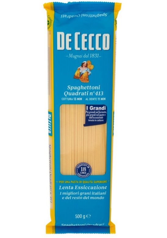 DE CECCO SPAGH QUAD N413 400G