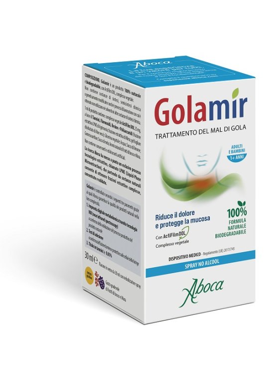 GOLAMIR SPRAY NO ALCOL 30ML