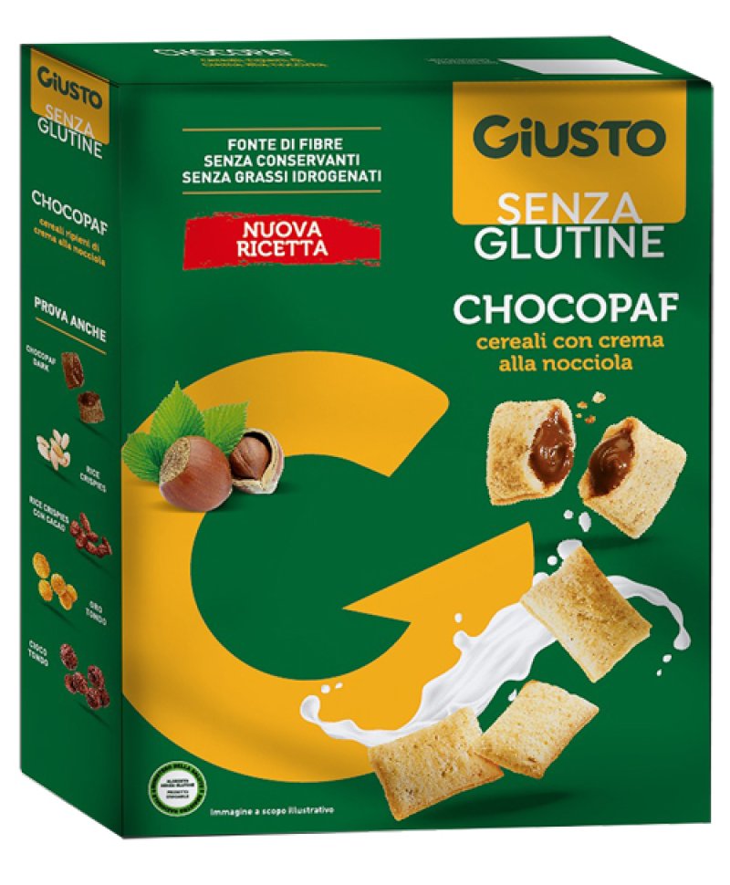 GIUSTO S/G CHOCOPAF 250G