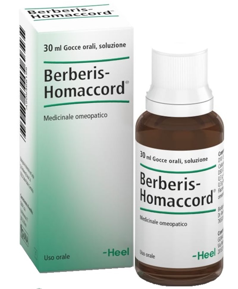 BERBERIS HOMAC 30ML  Gocce HEEL