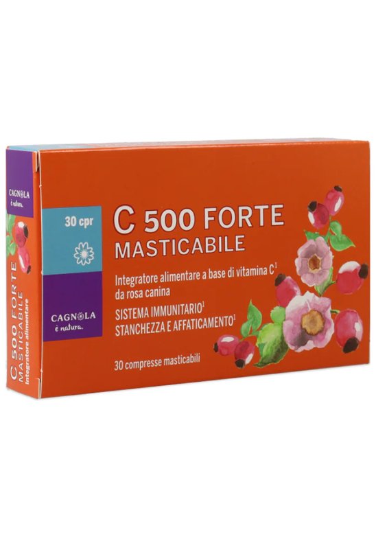 C500 FORTE MASTICABILE 30CPR CAG C500 FORTE MASTICABILE 30CPR CAG