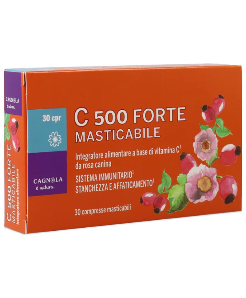C500 FORTE MASTICABILE 30CPR CAG C500 FORTE MASTICABILE 30CPR CAG