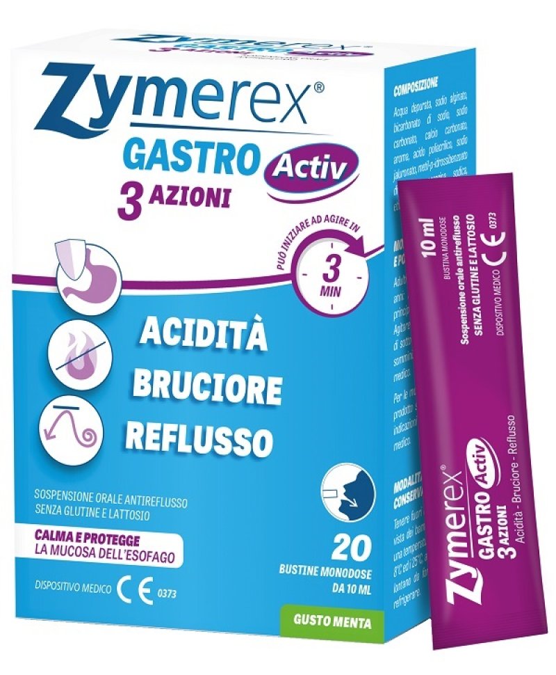 ZYMEREX GASTRO ACTIV 20BUST ZYMEREX GASTRO ACTIV 20BUST