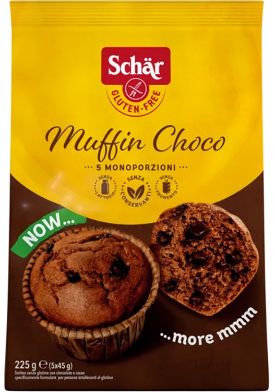 SCHAR MUFFIN CHOCO 225G