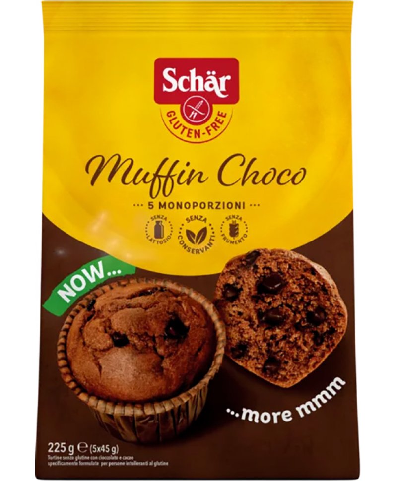 SCHAR MUFFIN CHOCO 225G