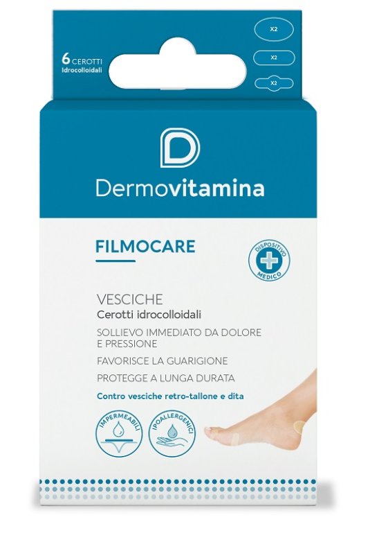 DERMOVITAMINA FILM CER VESC 6P