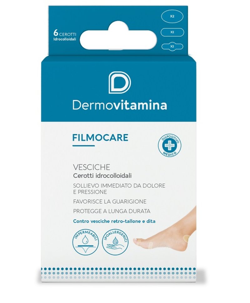 DERMOVITAMINA FILM CER VESC 6P