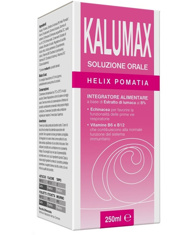 KALUMAX SCIROP.LUMACA 250ML(ECHI