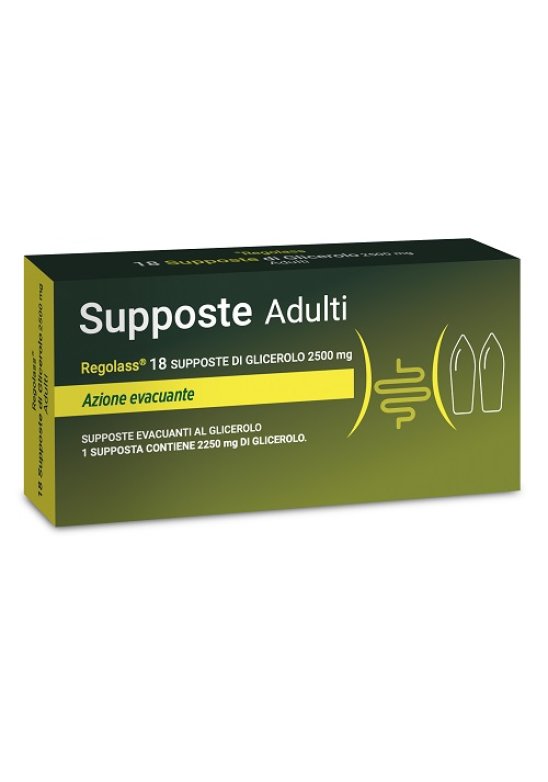 LDF SUPPOSTE GLIC 2500MG AD18P