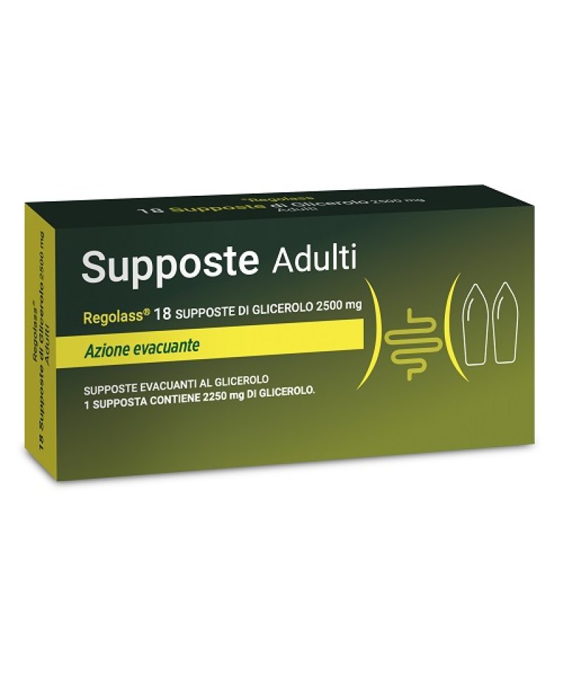 LDF SUPPOSTE GLIC 2500MG AD18P