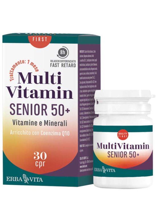 MULTI VITAMIN SENIOR 50+ 30CPR MULTI VITAMIN SENIOR 50+ 30CPR