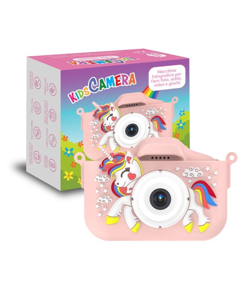 KIDS CAMERA FIOCCO L'UNICORNO
