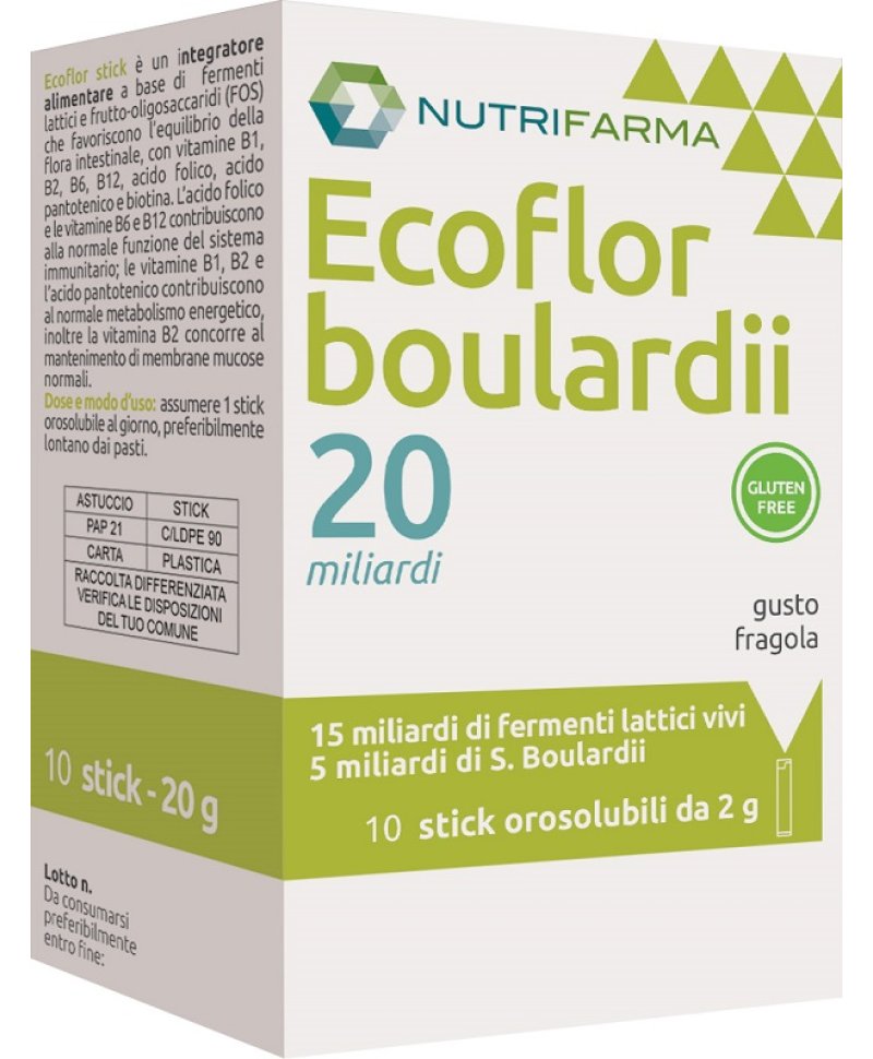 ECOFLOR BOULARDII 20MLD 10STK