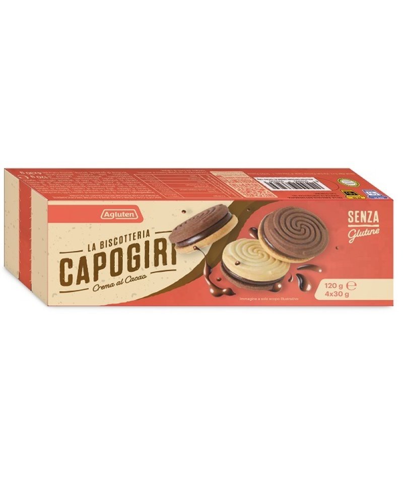 AGLUTEN CAPOGIRI CR CACAO 120G N