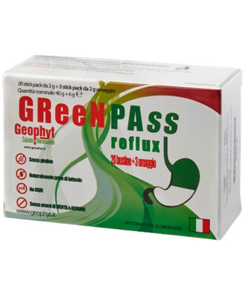 GREEN PASS REFLUX STICKPACK