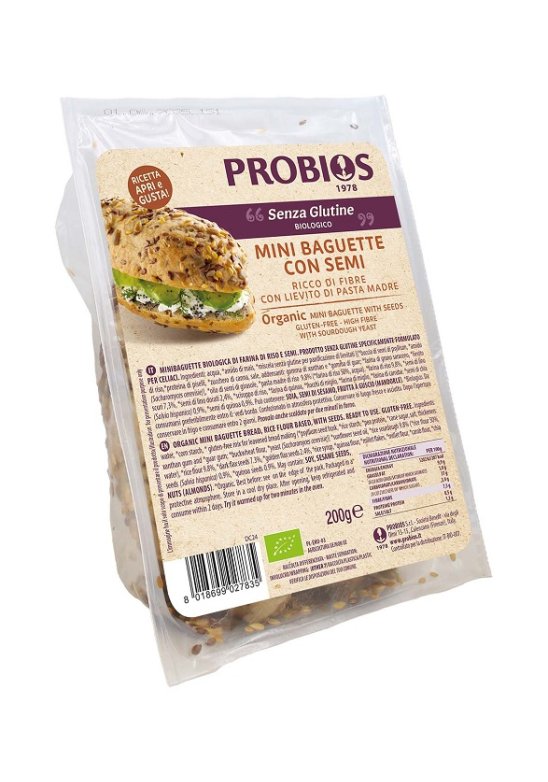 PROBIOS MINI BAGUETTE SEMI 2PZ