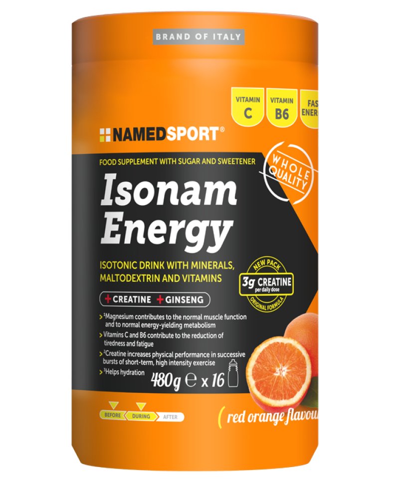 ISONAM ENERGY ORANGE 480GR N/F ISONAM ENERGY ORANGE 480GR N/F
