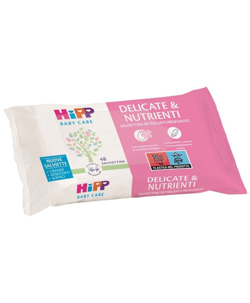 HIPP SALVIETTINE DEL&NUTR 48PZ