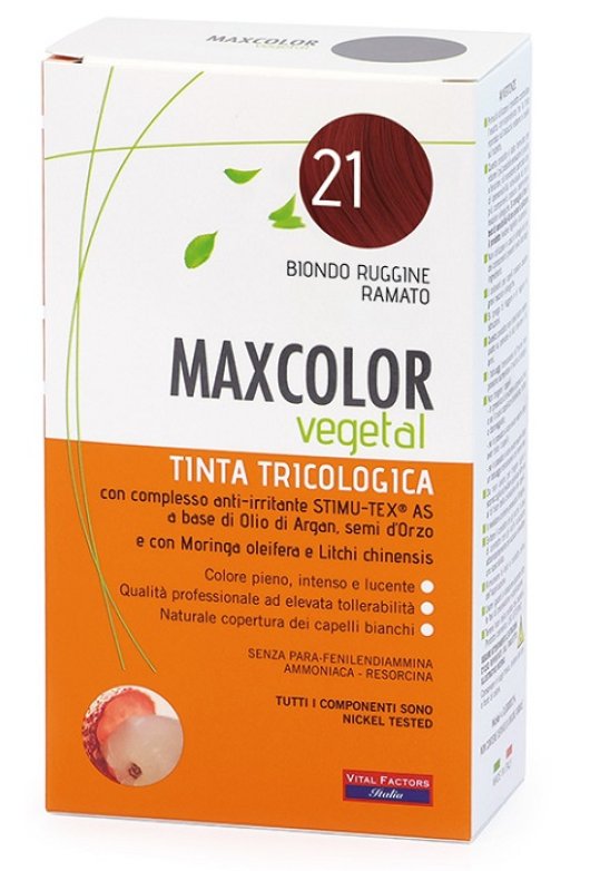 MAX COLOR VEGETAL TINT 21 140M