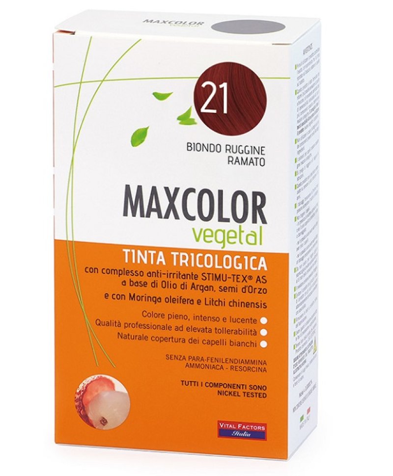 MAX COLOR VEGETAL TINT 21 140M