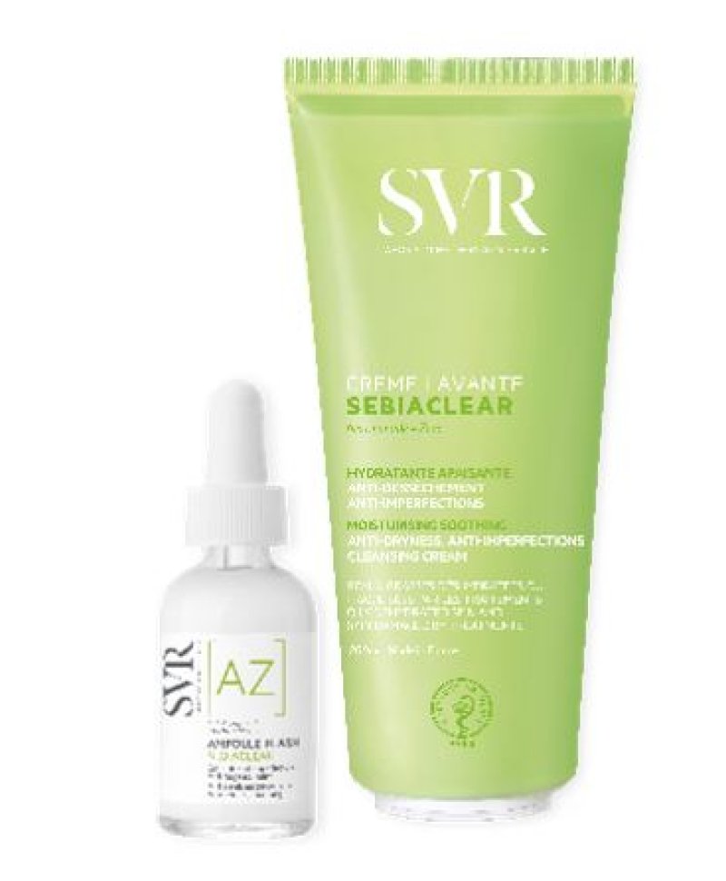SEBIACLEAR SET AMPOULE+CR LAV