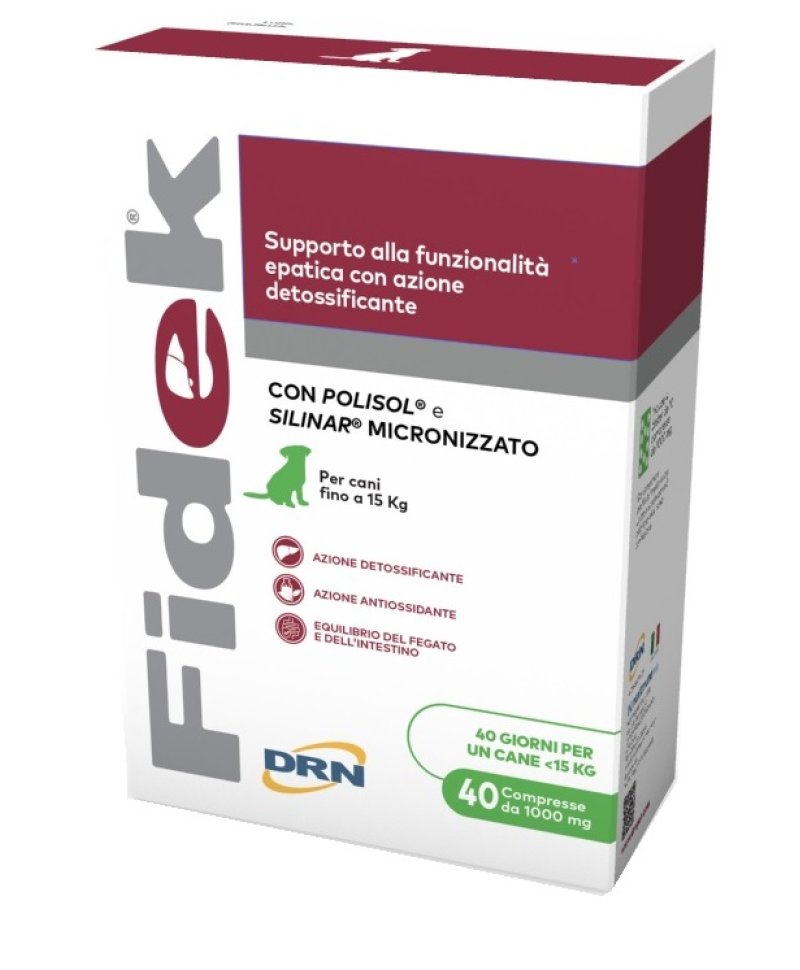 V FIDEK 1000MG 40CPR CANI FINO A