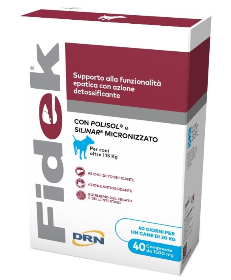 V FIDEK 1500MG 40CPR CANI +15KG