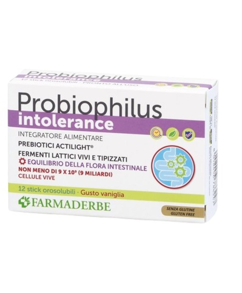 PROBIOPHILUS INTOLLERANCE12STI