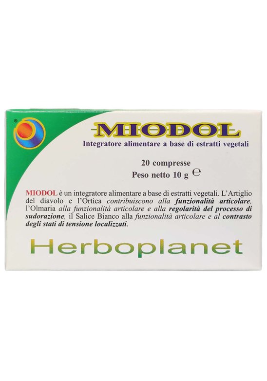 MIODOL 20CPR BLISTER 10G