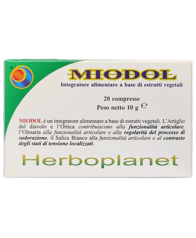 MIODOL 20CPR BLISTER 10G