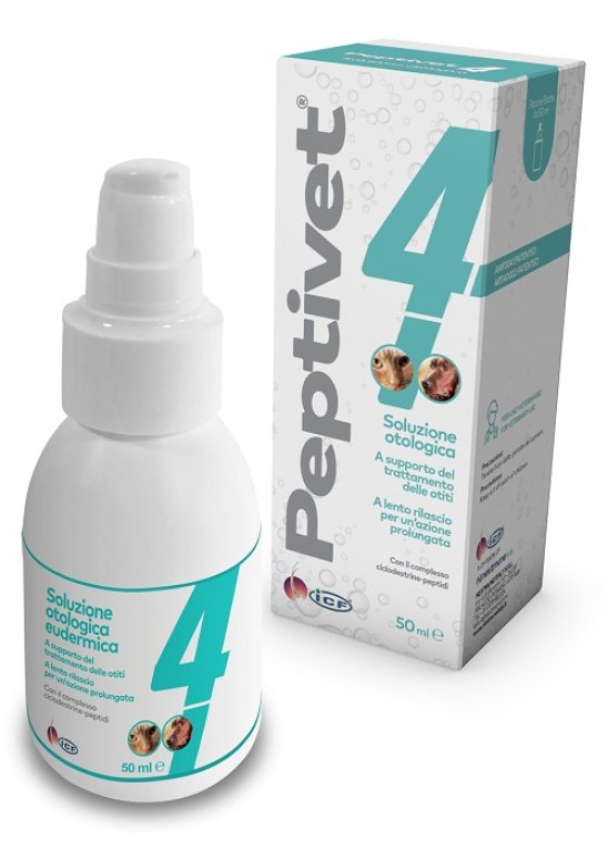 V PEPTIVET 4 SOL OTOLOGICA 50ML