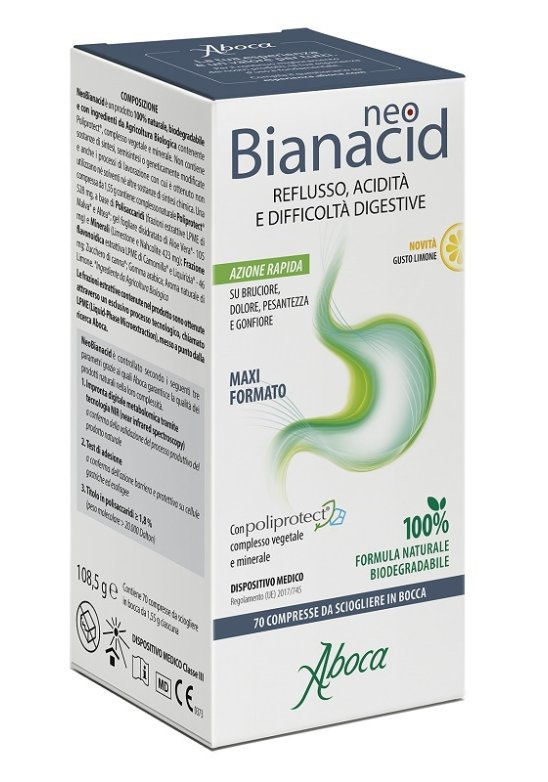 NEOBIANACID 70CPR LIMONE