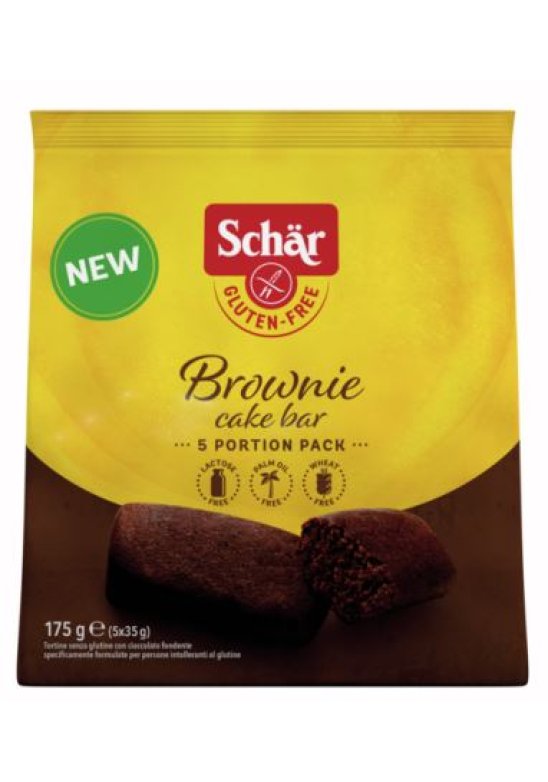 SCHAR BROWNIE CAKE BAR 175G