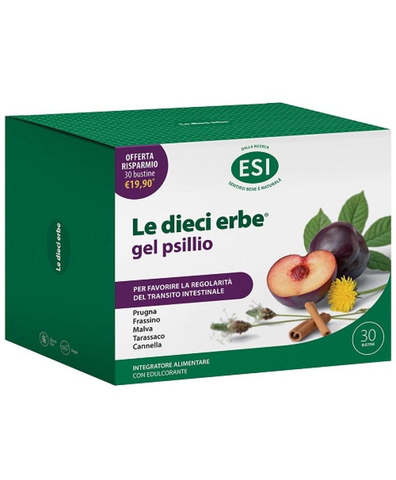 ESI LE DIECI ERBE GEL PS30BUST