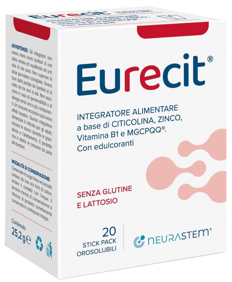 EURECIT 20STICK PACK OROSOLUB