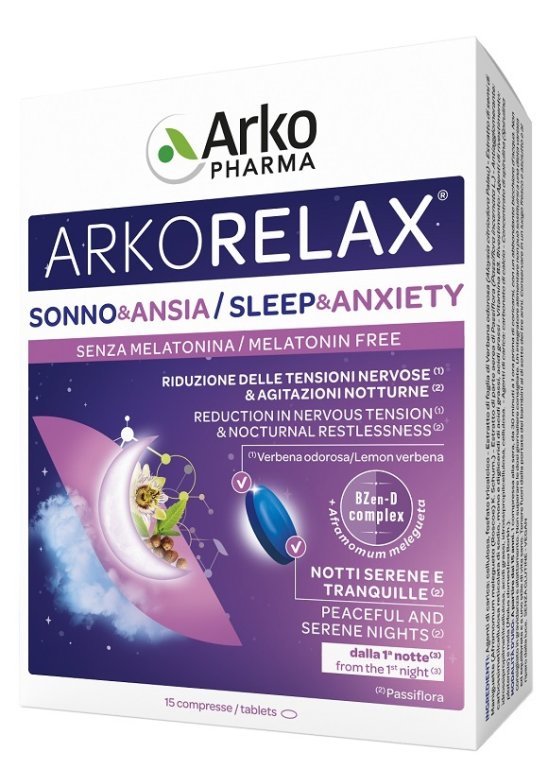 ARKORELAX SONNO&ANSIA 15CPR