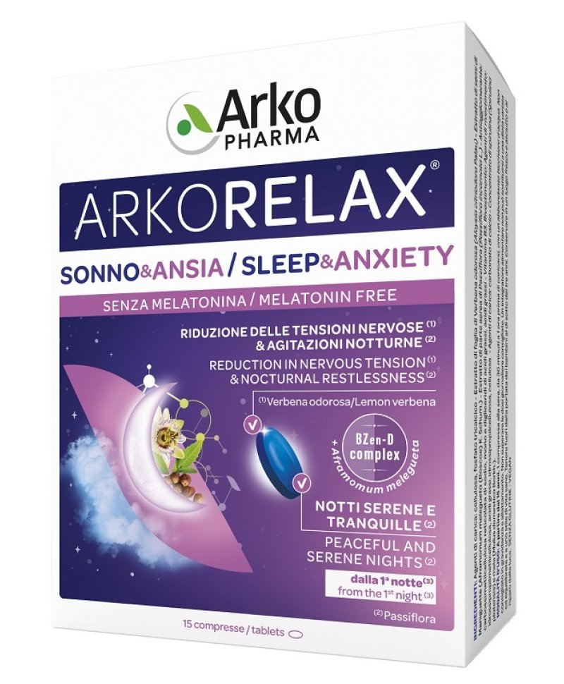 ARKORELAX SONNO&ANSIA 15CPR