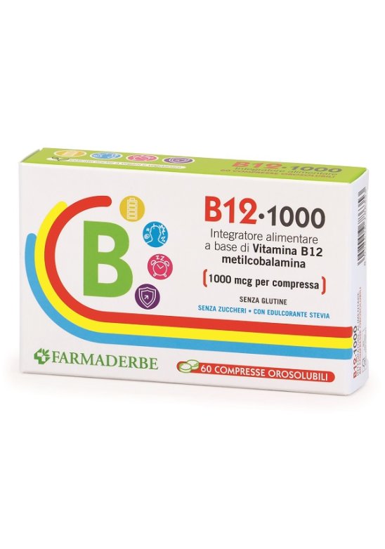 B12 1000 60CPR OROSOLUBILI FAR