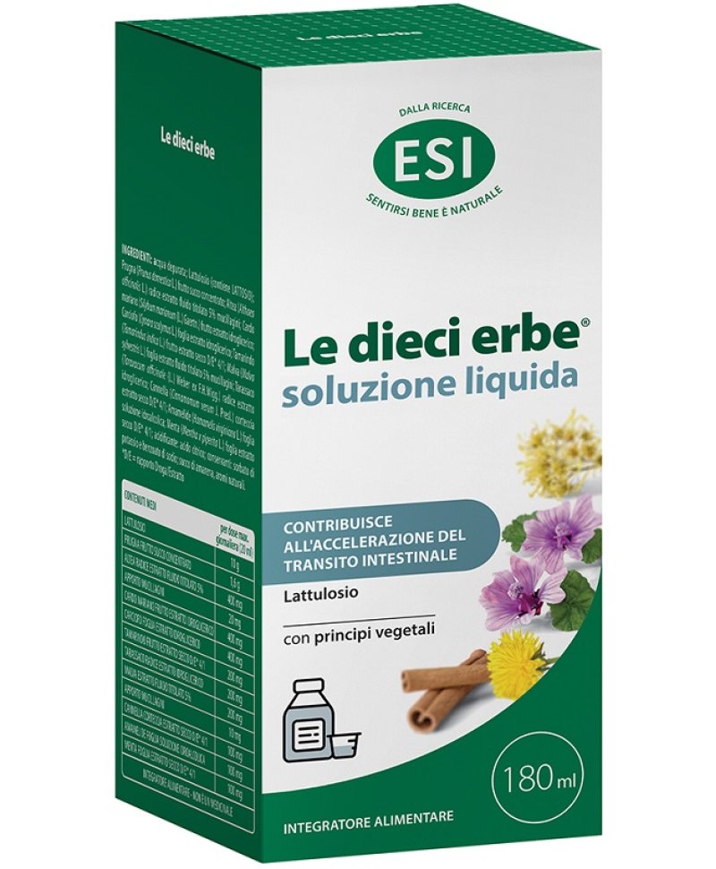 ESI LE DIECI ERBE SOL LIQ180ML ESI LE DIECI ERBE SOL LIQ180ML