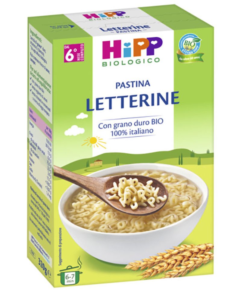 HIPP BIO PASTINA LETTERINE320G