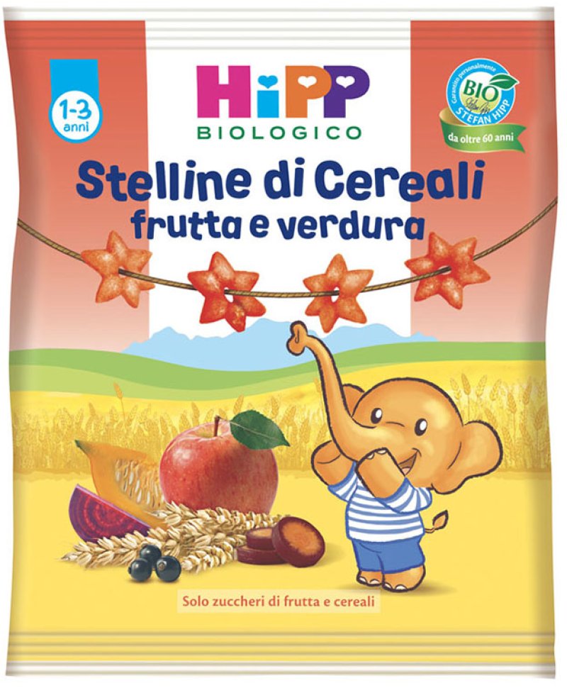 HIPP BIO STELLINE FRUT VERDURA