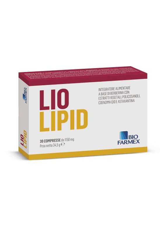 LIOLIPID 30CPR BERBERINA Q10