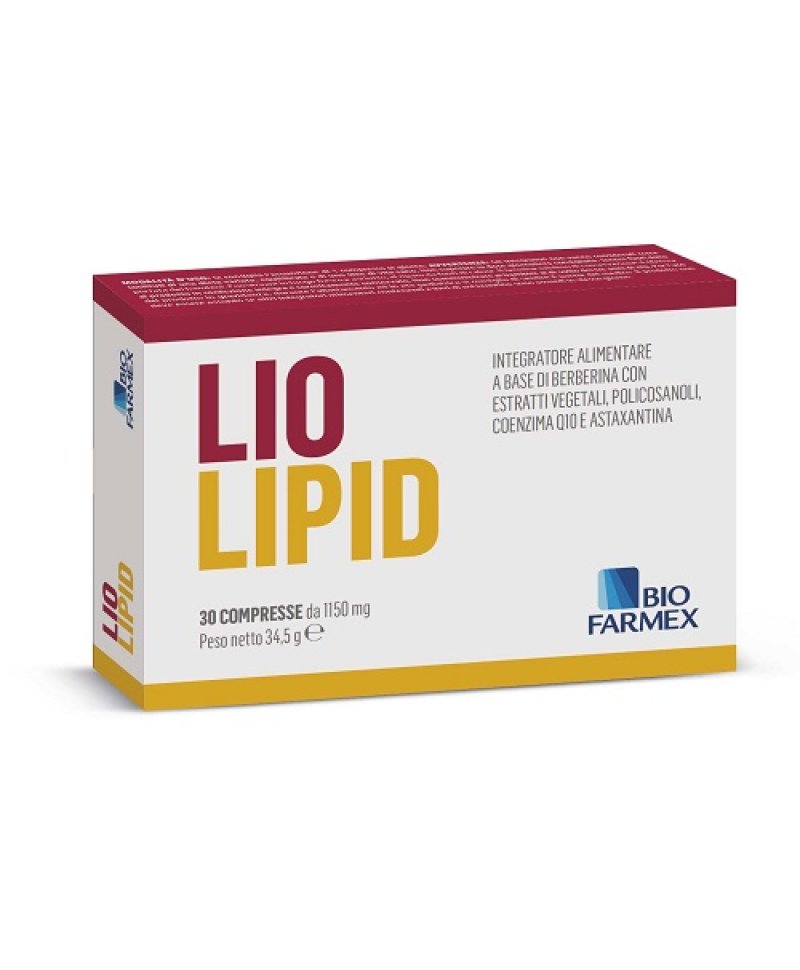 LIOLIPID 30CPR BERBERINA Q10 LIOLIPID 30CPR BERBERINA Q10